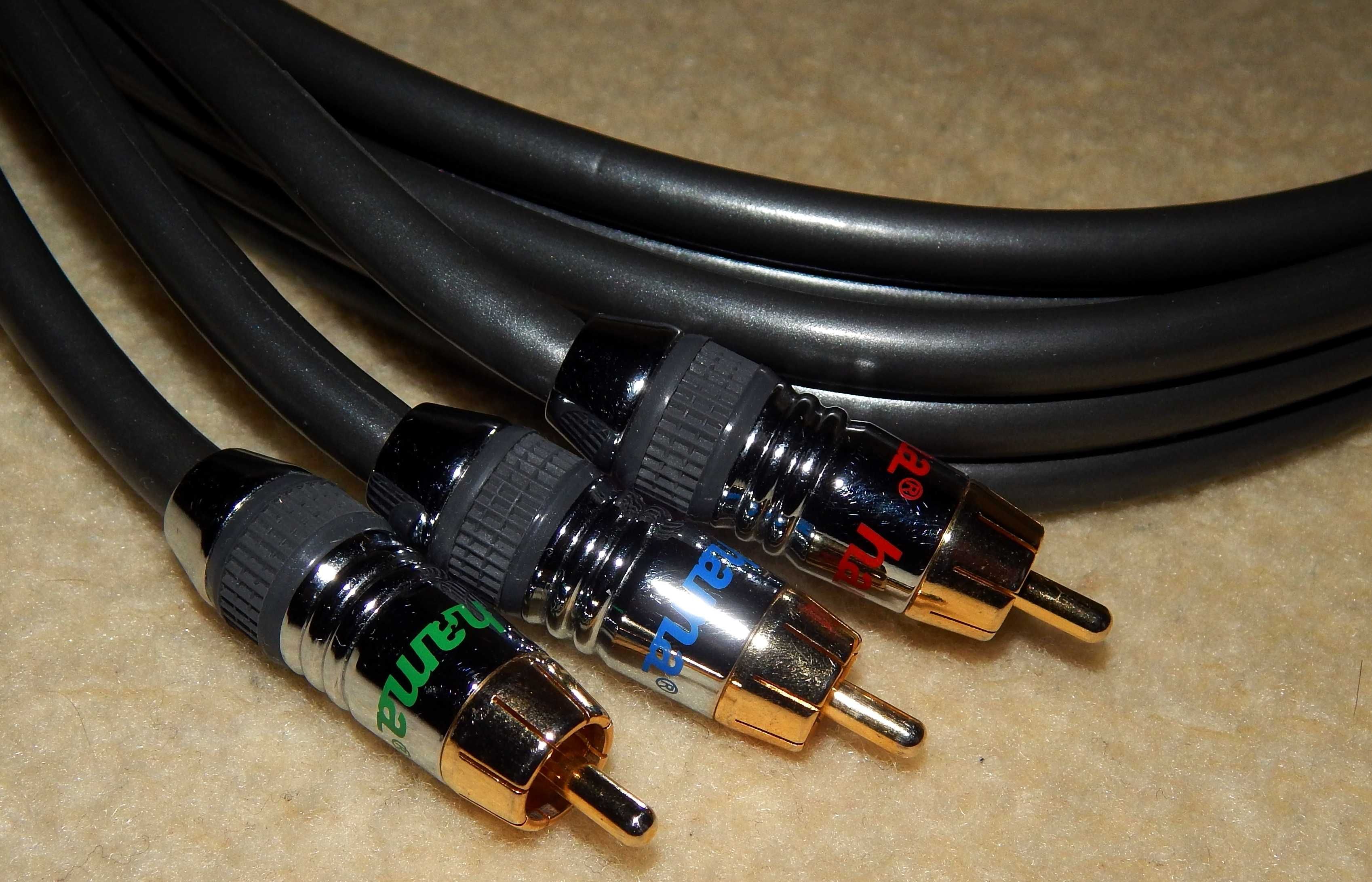 Кабель AV 3 RCA на 3 RCA Hama Pro Class 1.5 м