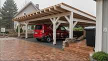 Wiata garażowa CARPORT 4 samochody 12x6m Solar Panele Fotowoltaiczne
