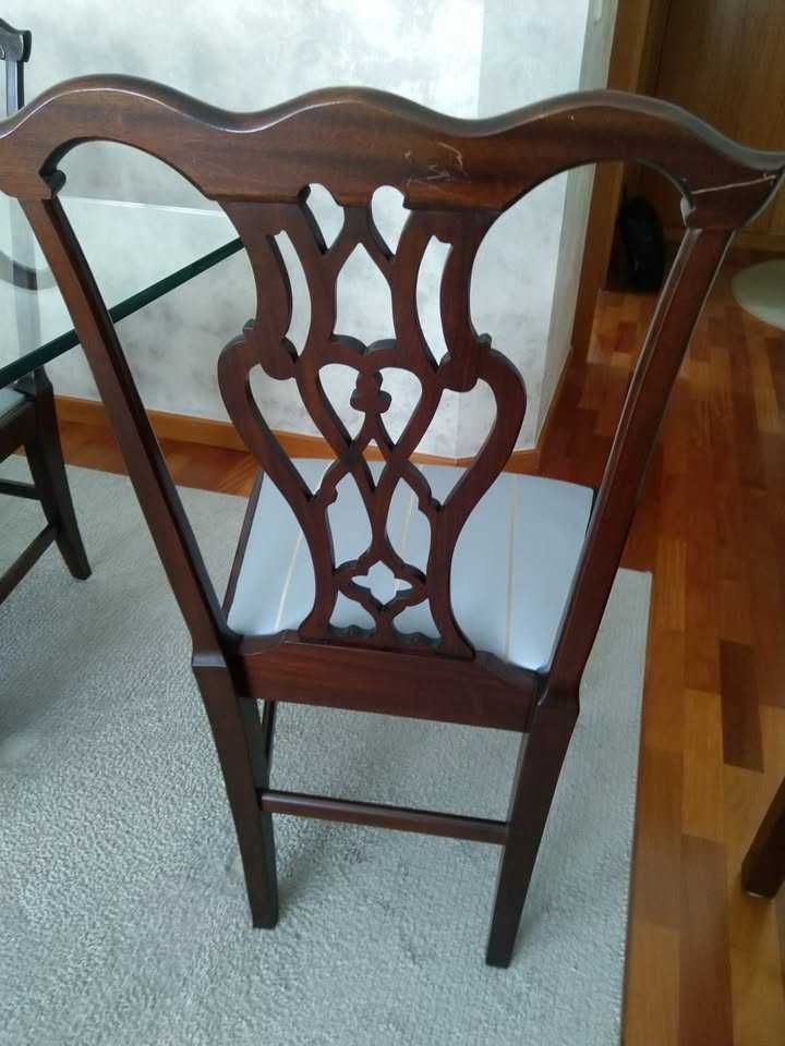 cadeiras estilo Chippendale