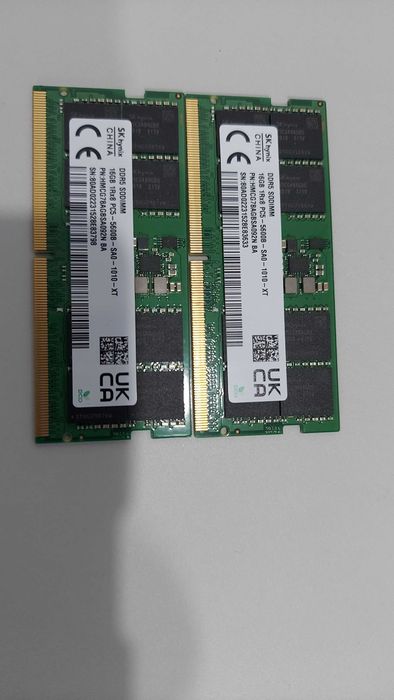 DDR5 So dimm 32GB 2x16GB 5600mhz
