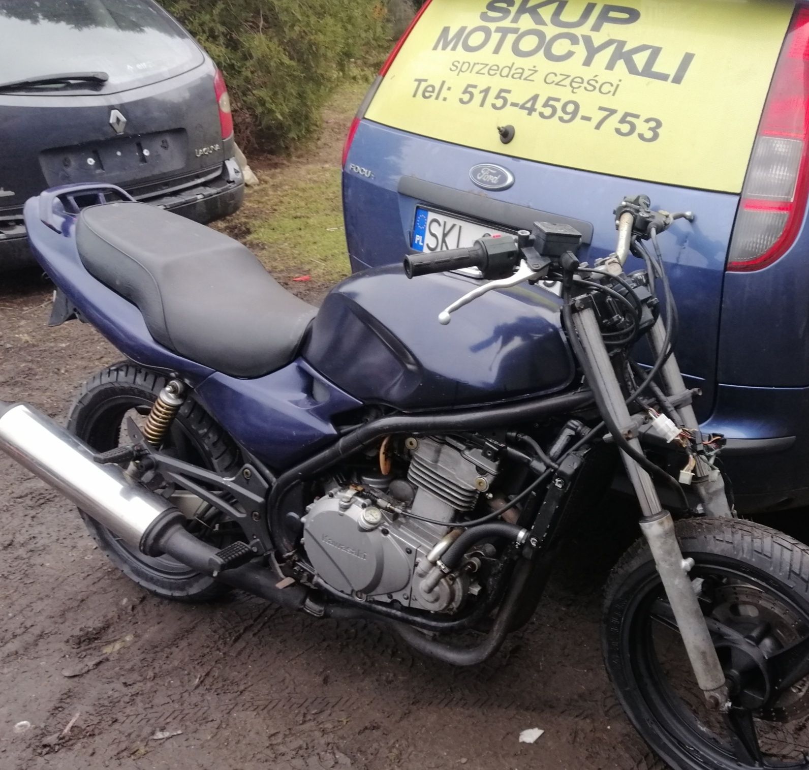 Kawasaki er5 er 500 części pompa wody napęd  sprzęgło  gaznik magneto