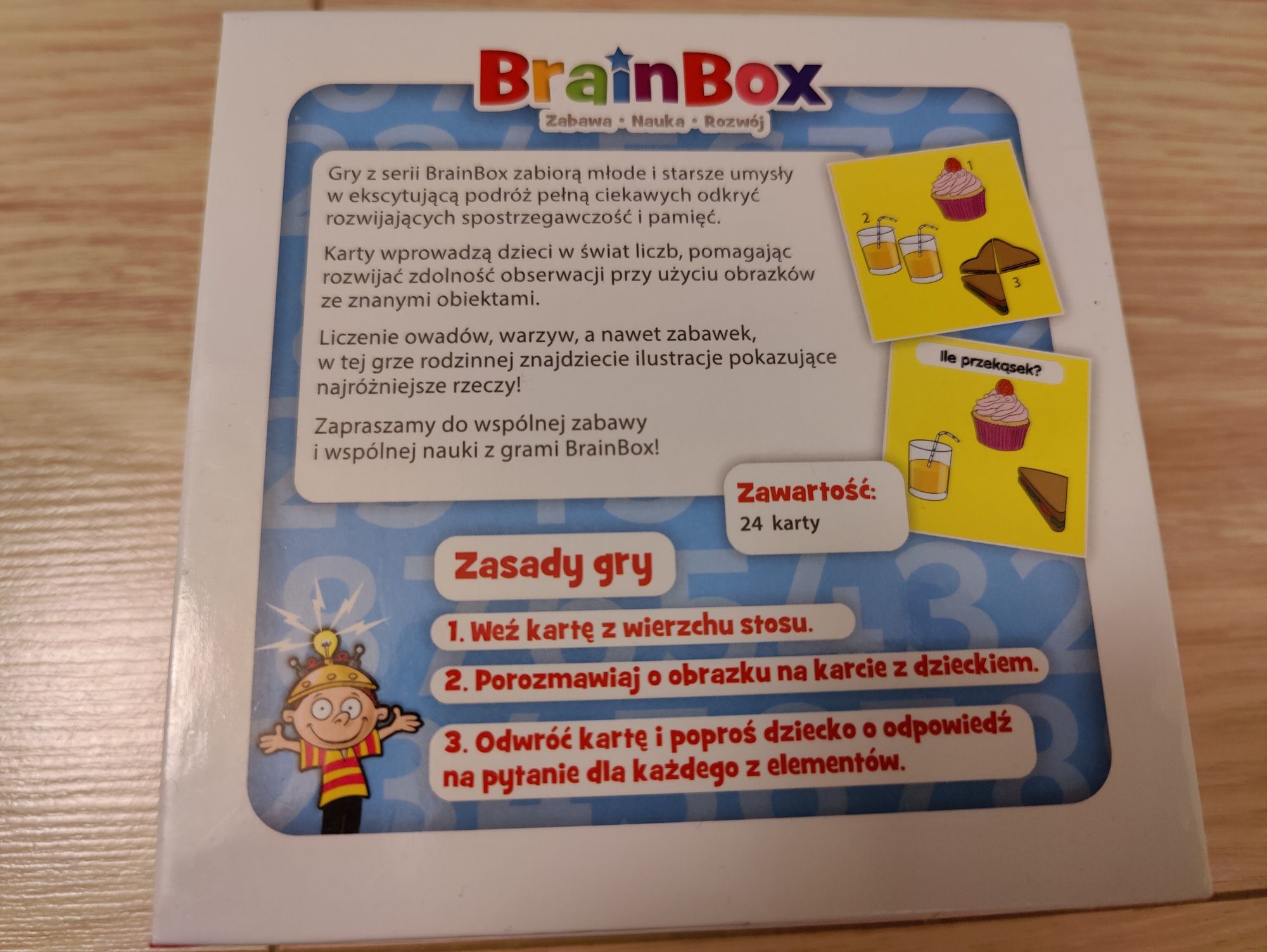 BrainBox Poznaję Liczby gra edukacyjna dla dzieci 4+
