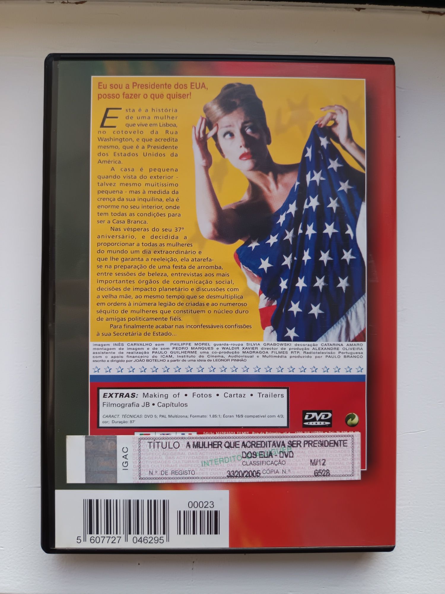 DVD a mulher que acreditava ser presidente dos estados unidos da Améri