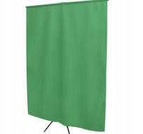 Fotograficzne tło zielone wraz ze statywem 2mx1,5m Green Screen
