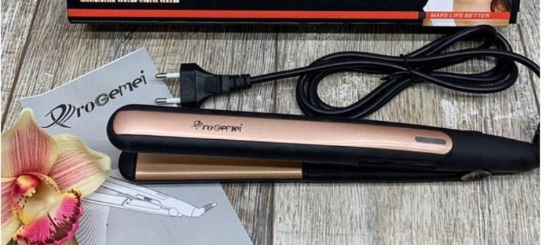 Плойка ProGemei GM-2955 прасування вирівнювача для волосся 45 Вт + тур