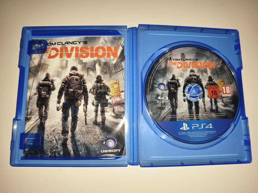 Gra Ps4 The Division gry PlayStation 4 Sniper UFC Crash Mafia Syberia