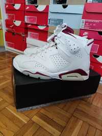 Jordan 6 maroon nowe