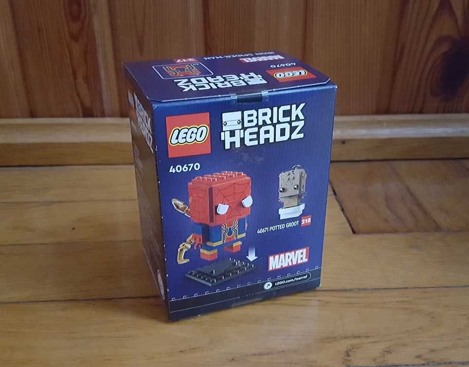 LEGO 40670 BrickHeadz - Iron Spider-Man Człowiek Pająk NOWY Wrocław