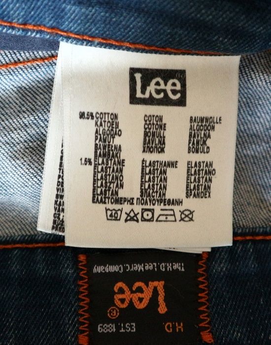 Lee Luke spodnie jeansy W29 L32 pas 2 x 39 cm