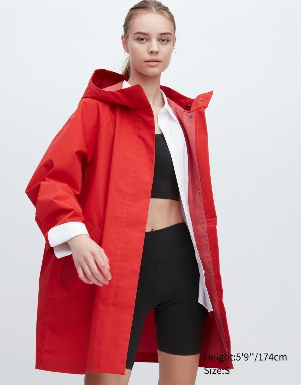 Парка дощовик Blocktech Uniqlo m-l