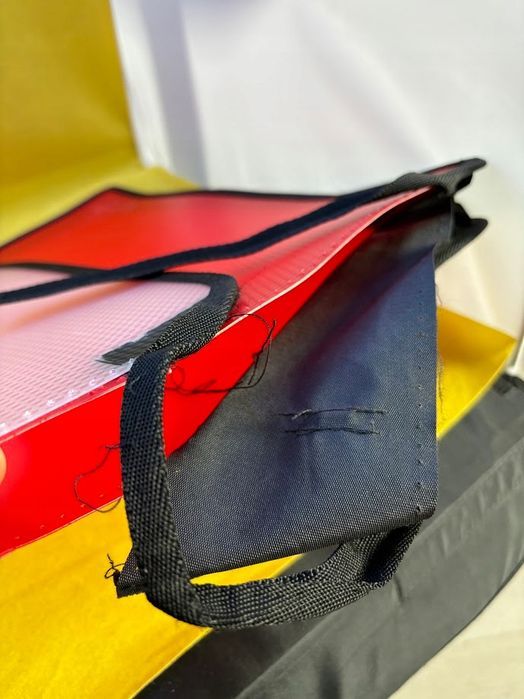 veloflex velobag pudełko na zeszyty, a4 uszkodzony opis