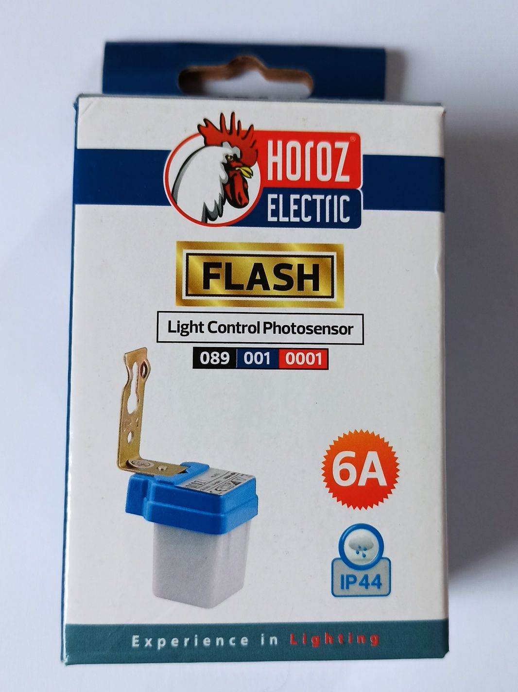 Реле датчик сутінкове фотореле Horoz Electric Flash 089 IP44 Білий...