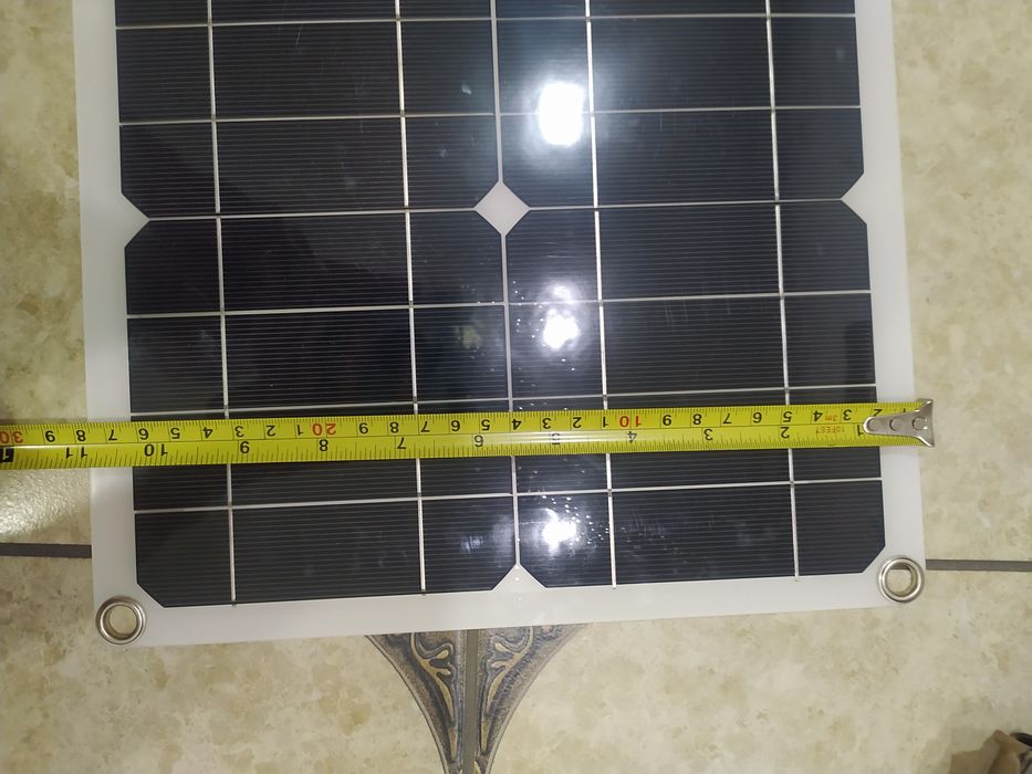 Гнучка сонячна панель + 100А контролер