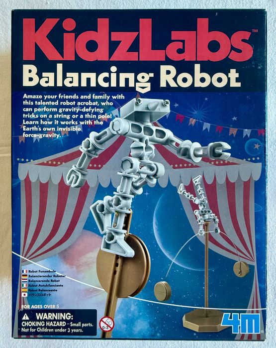 Robot Equilibrista KidzLabs - para Miúdos Curiosos!