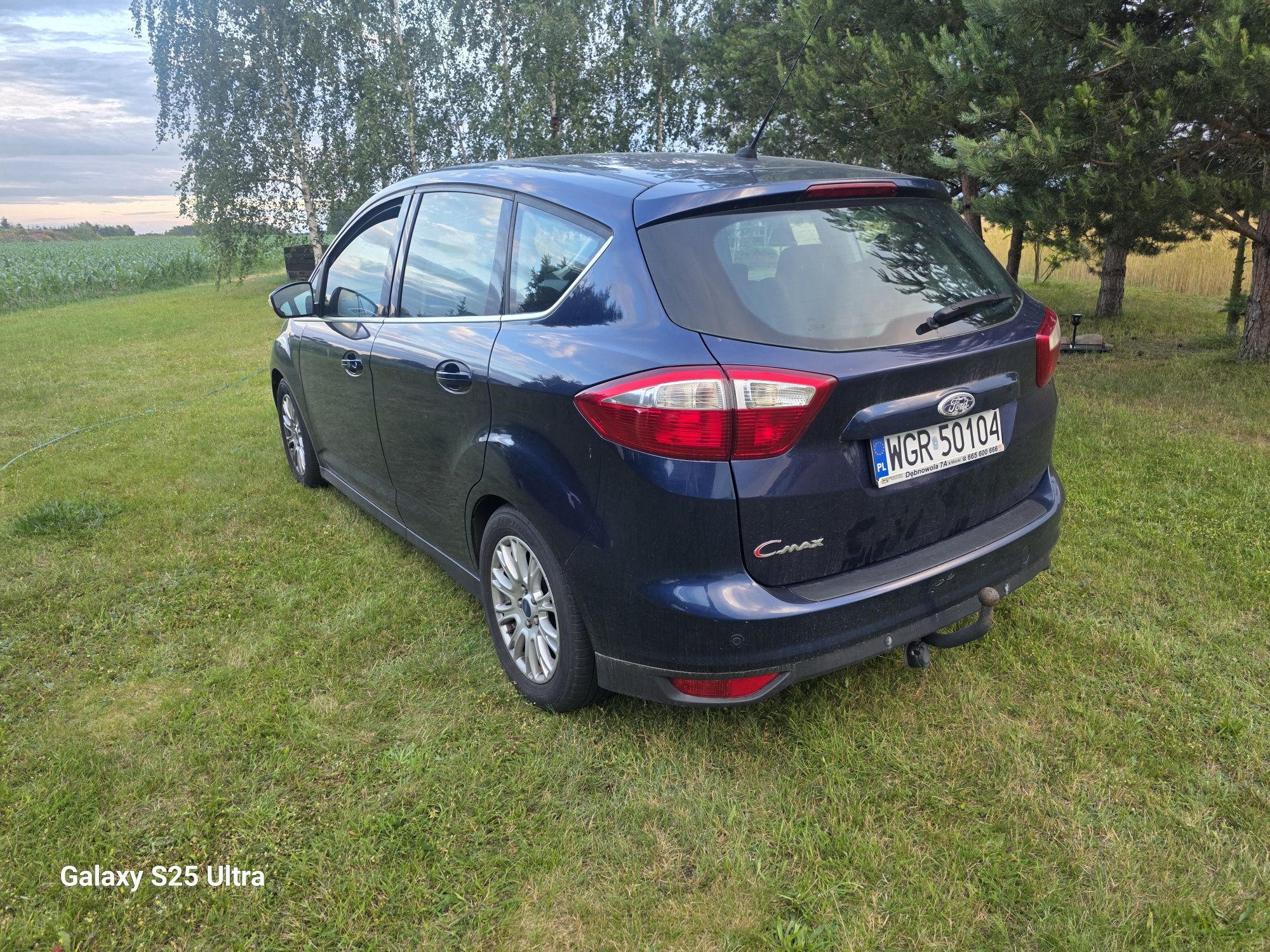 Ford c-max II 2.0 TDCI Titanium Navi Bluetooth grzana przednia szyba