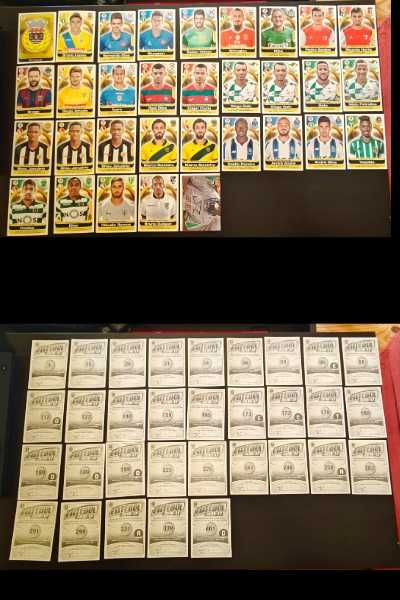 Cromos Panini Futebol Liga Portuguesa 15-16 , 16-17, 17-18