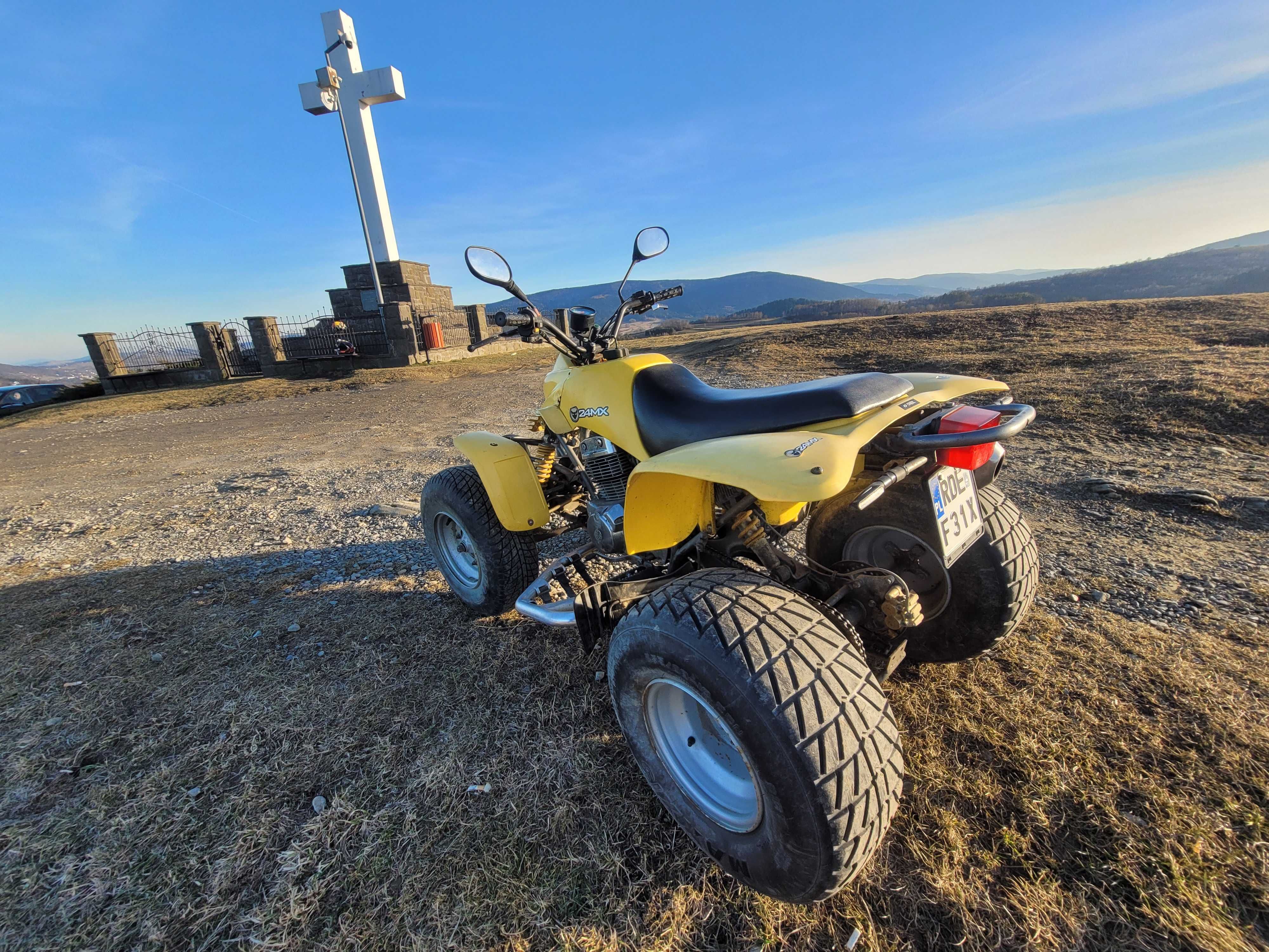 Quad SMC Barossa 250, zarejestrowany, dwa komplety kół.