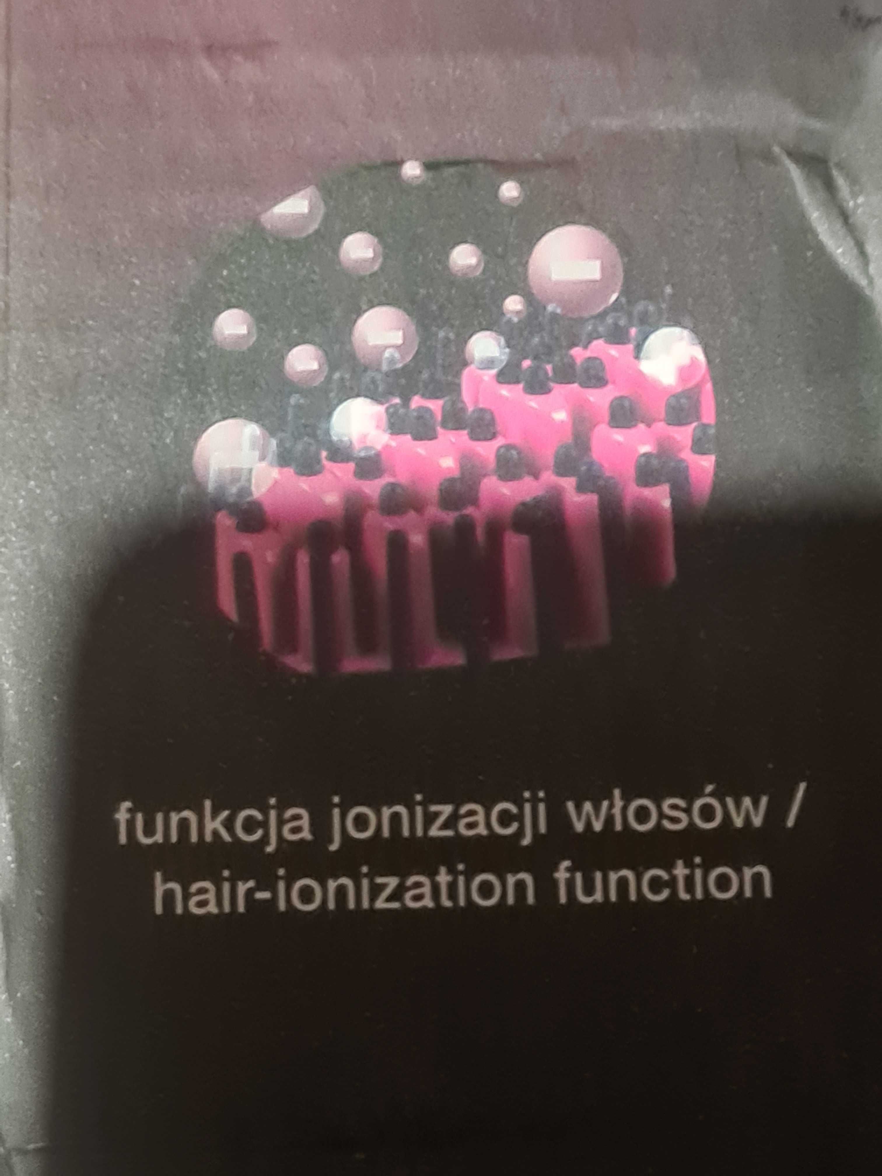 Elektryczna szczotka prostująca jonizująca do włosów