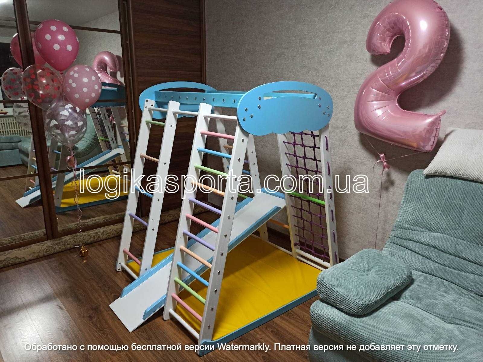 Уголок, Спортивный детский комплекс, игровая площадка, качели, горка