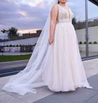 Suknia ślubna szyta prywatnie  własnego projektu
