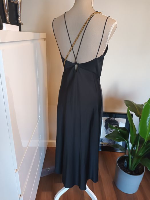 Sukienka satynowa Calvin Klein