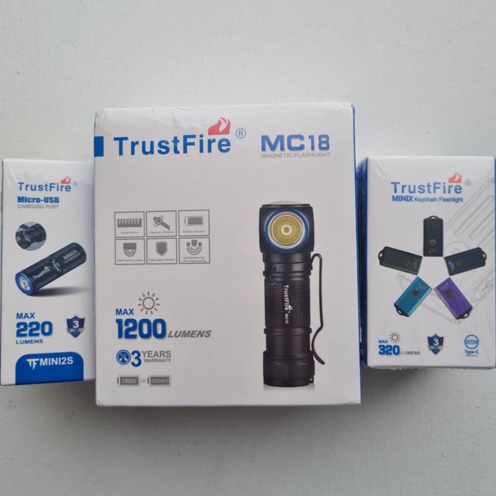 TrustFire Minix EDC червоне світло