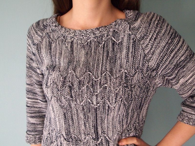 Szary sweterek z zamkiem TU 38 M 36 S sweter siwy dzianina zamek zip