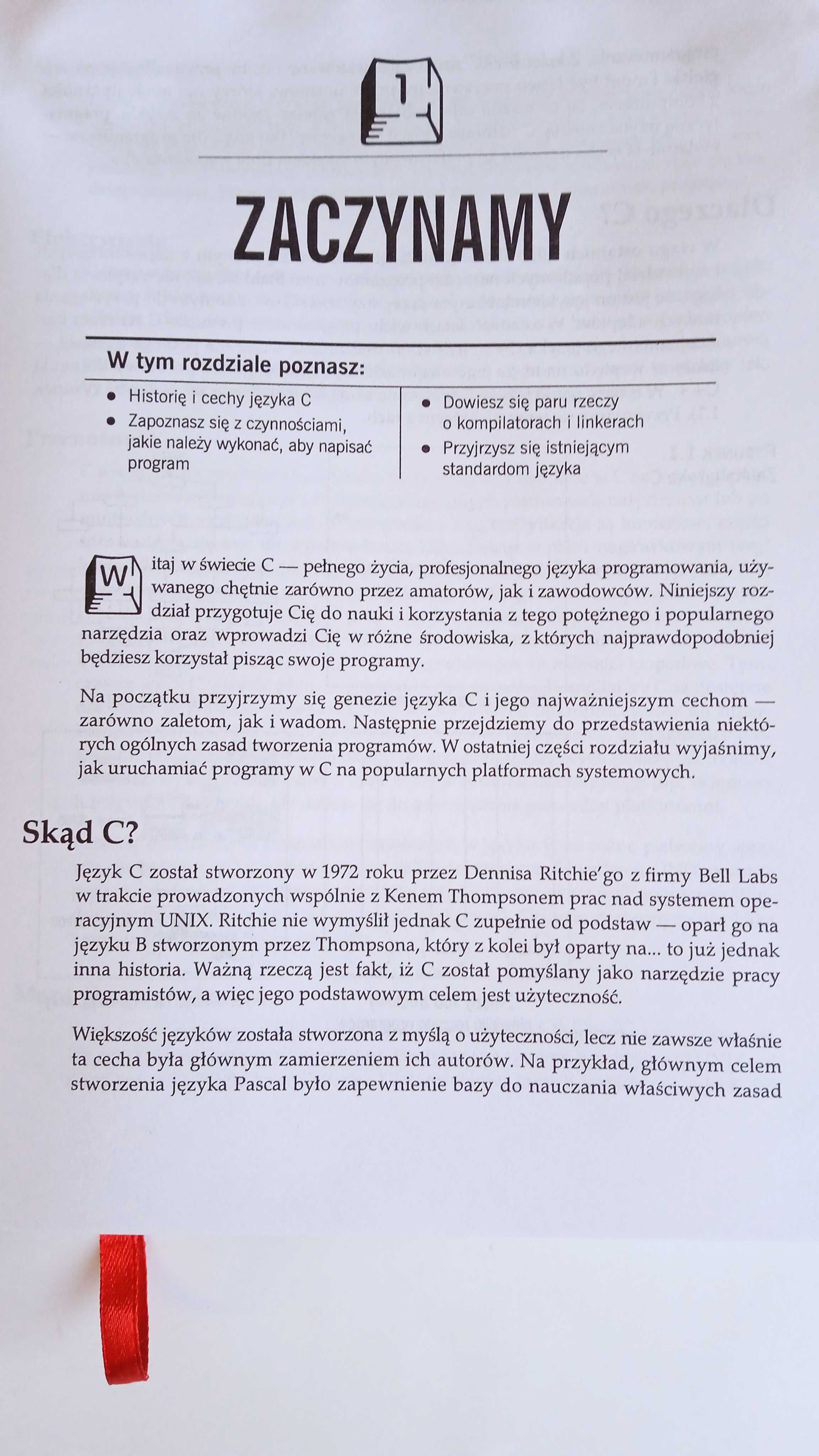 Szkoła Programowania Język C