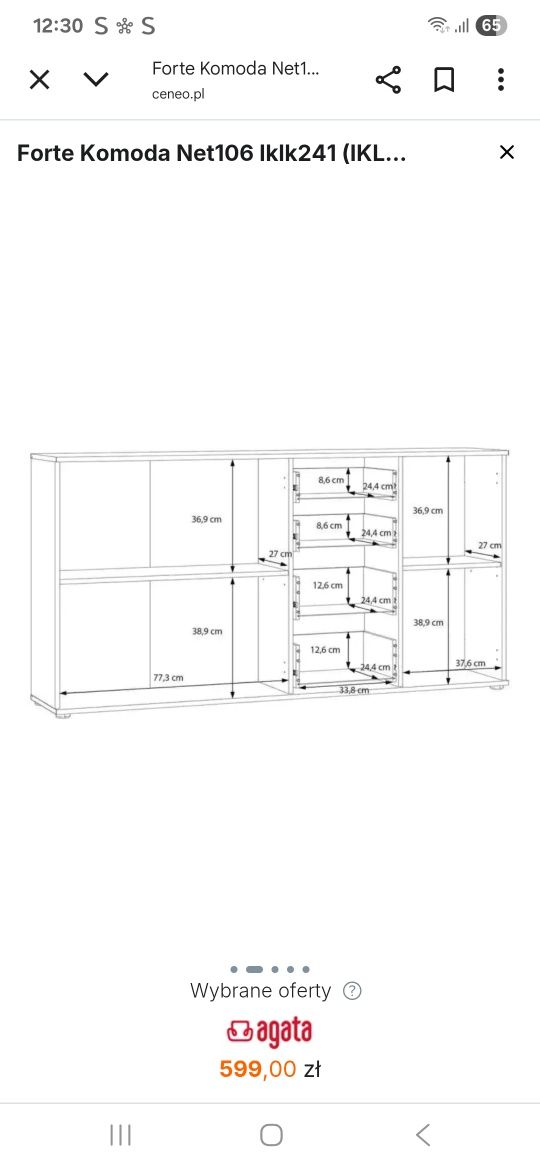 Komoda Ikoli 3D4S IKLK241 - Q45F