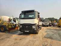 Renault C380 6x2  Grua fassi 155 2.23 com rotor e porta paletes