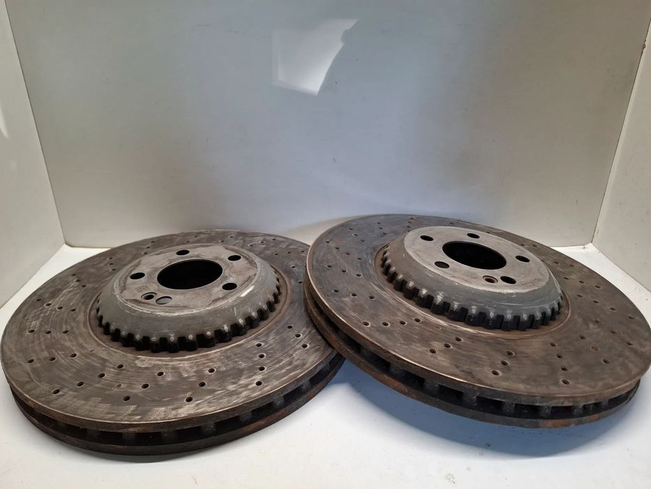 TARZCE HAMULCOWE PRZOD PRZEDNIE MERCEDES W222 W217 370MM SLASK WYSYLKA