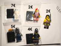 Minifuguras Lego de Várias Series