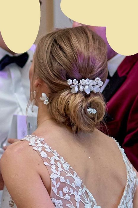 Ślubna ozdoba do włosów