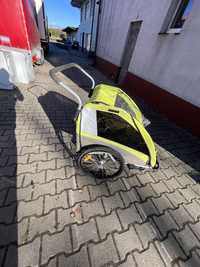 Riksza wózek dla dwoje dzieci