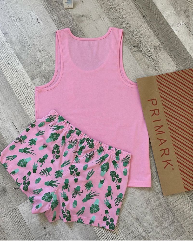 Піжама жіноча primark/домашній костюм/набір/комплект/майка і шорти