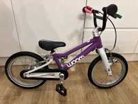 Rower Woom 2 fioletowy z dzwonkiem