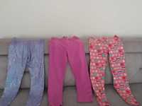 zestaw spodni dla dziewczynki 140
