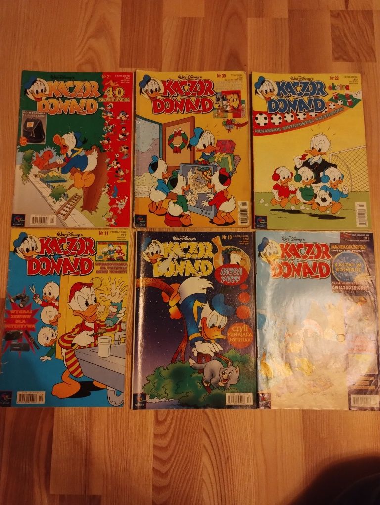 Komiksy kaczor Donald 1997-99