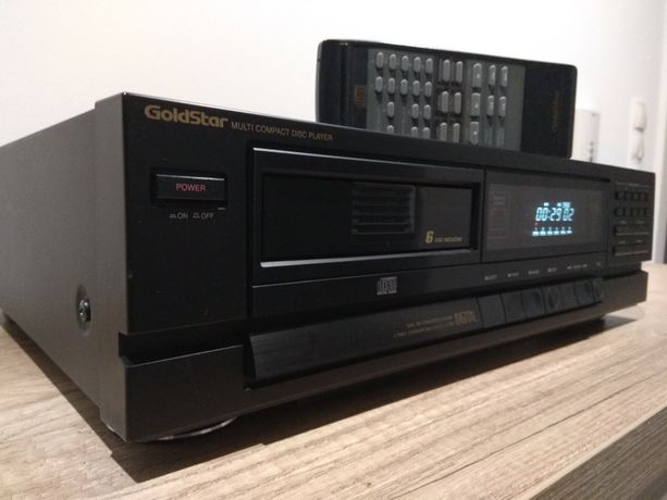 Unikat GoldStar FH-C10 zmieniarka CD, odtwarzacz CD, pilot, 100% oryg.
