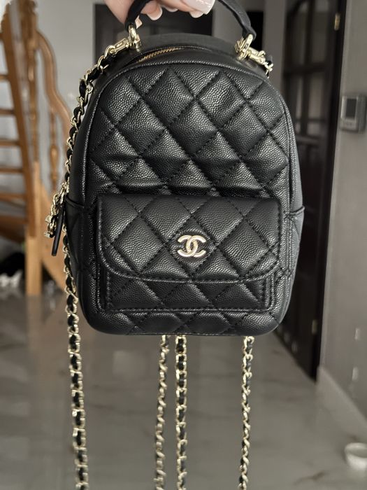 Plecak chanel czarny