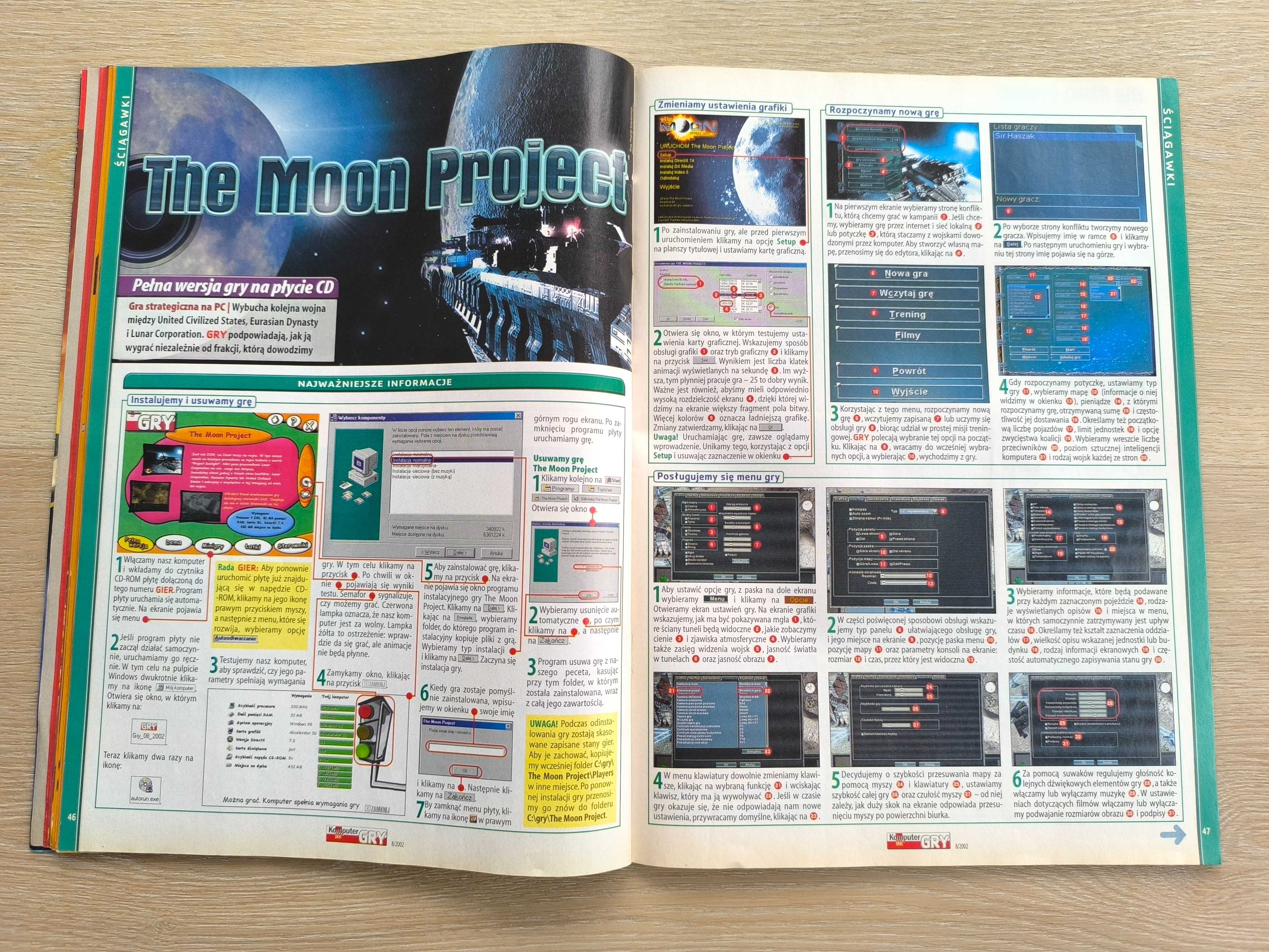 The Moon Project [PC] (PL) Komputer Świat Gry 08/2002