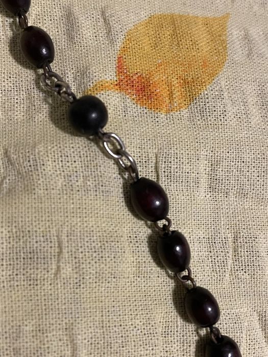 Stary różaniec religijny