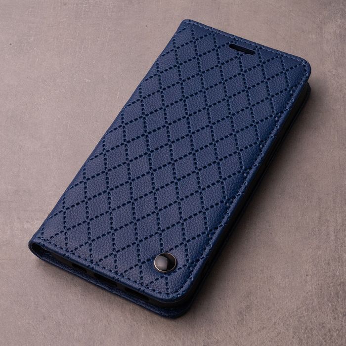 Etui Smart Caro Do Xiaomi Redmi 9A / 9At / 9I  Granatowe