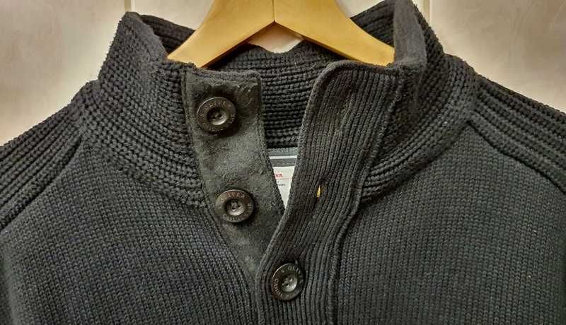 Sweter męski S'Oliver / rozmiar L / ciepły zimowy