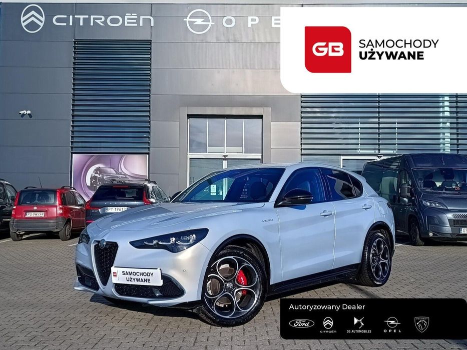 Alfa Romeo Stelvio 2.0 280KM Veloce Q4 AWD Automat Skóra Salon PL 1 właściciel Vat 23%