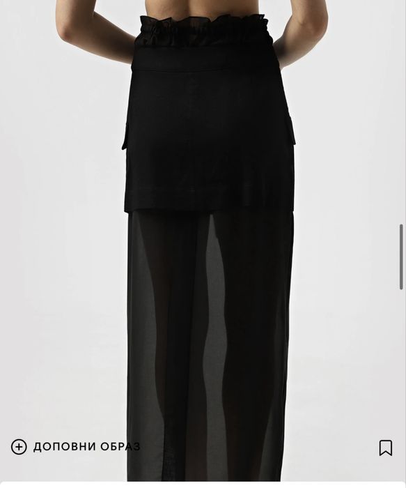 Чорна спідниця Cher’17, розмір XS