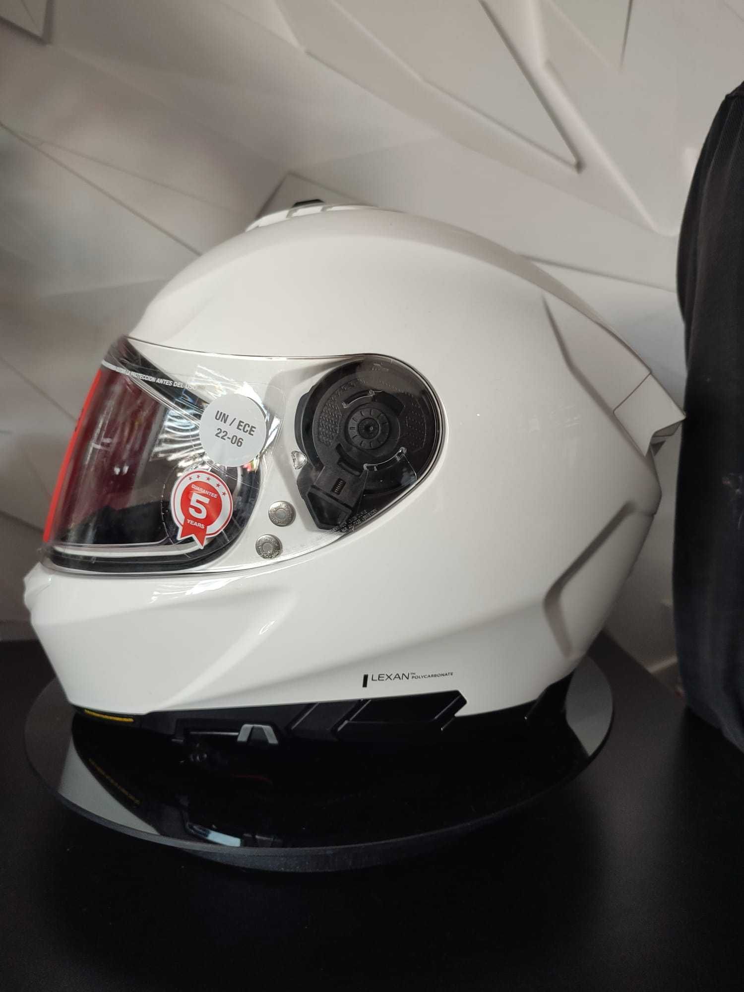 Kask Nolan N80-8 Classic N-COM 5 Metal White 'XS 'S 'M 'L 'XL '2XL !