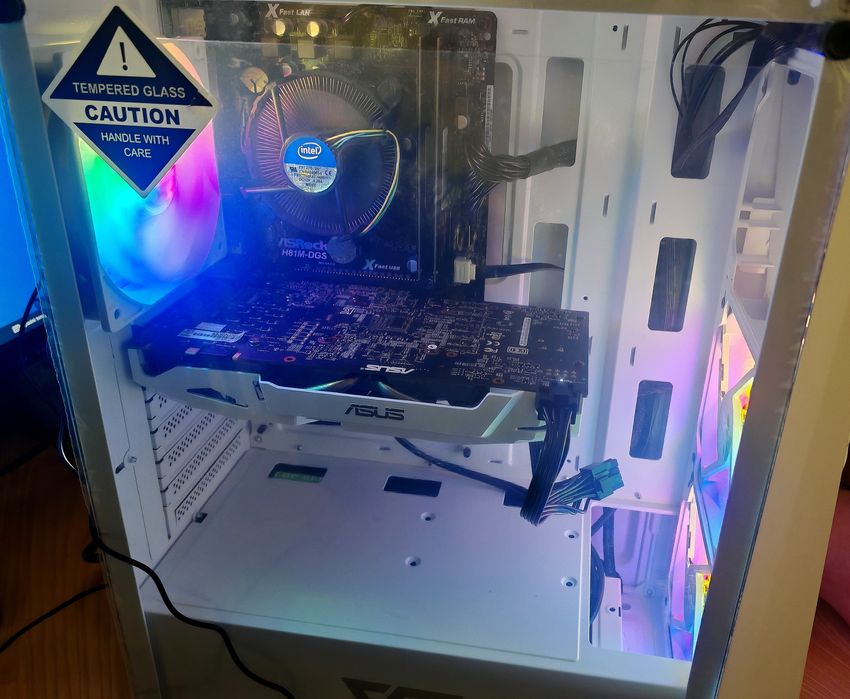 Tani Komputer Gamingowy GTX1070+i5-4670, 16GB ram, 512Gb SSD