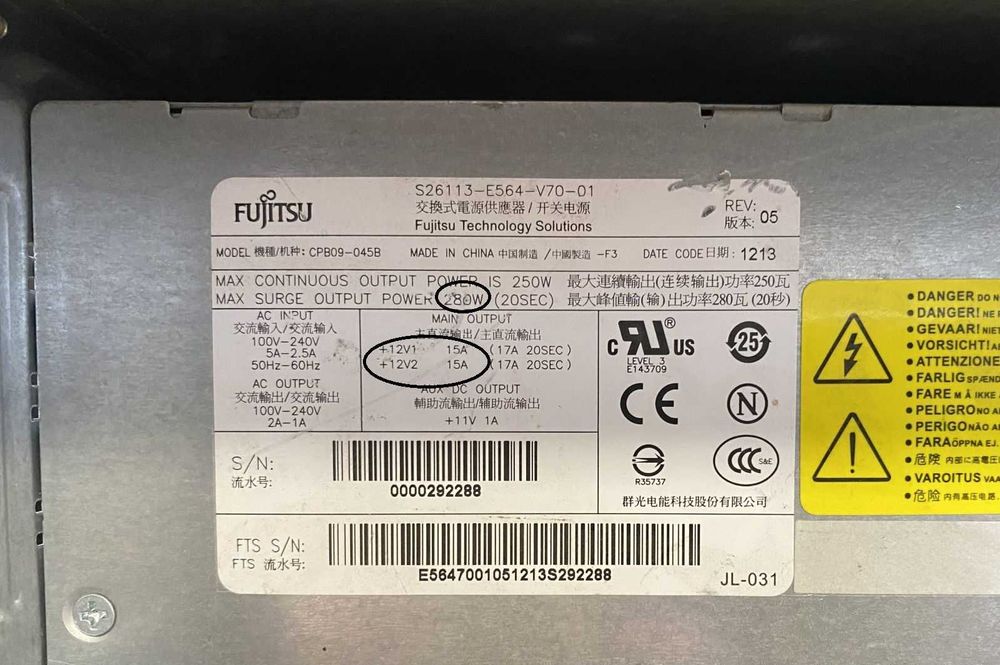 Fujitsu P700\ Intel i5-3333 / 8 Gb ddr3\ DVI \DP-порт\ 0-500g