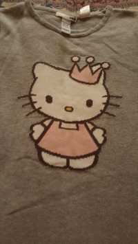 Vestido e camisa Hello Kitty 8 anos